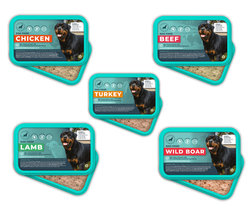 Southend Dog Nutrition raw dog food range