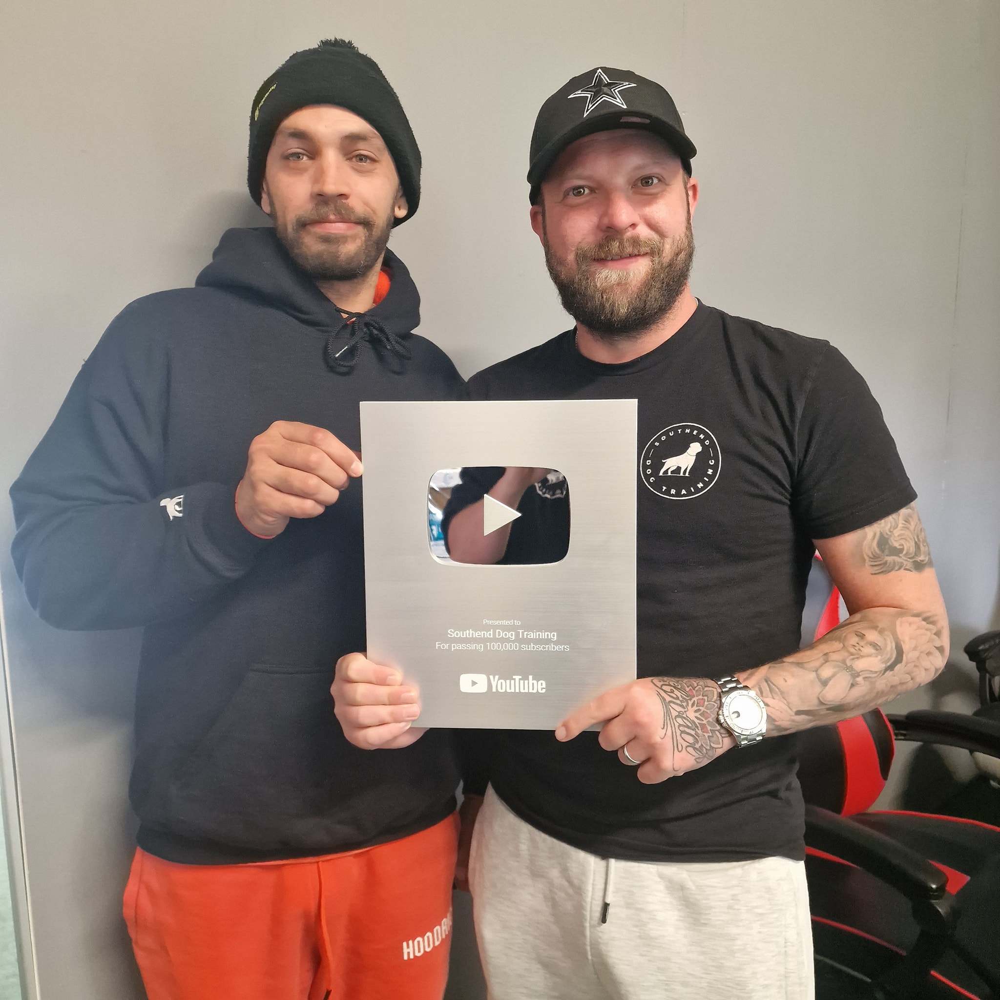 Southend Team with YouTube award